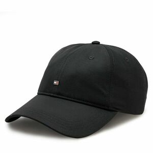 Baseball sapka Tommy Hilfiger Flag Poly 6 Panel Cap AM0AM12530 Fekete kép