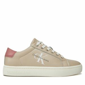 Sportcipők Calvin Klein Jeans Classic Cupsole Laceup YW0YW01269 Ekru kép