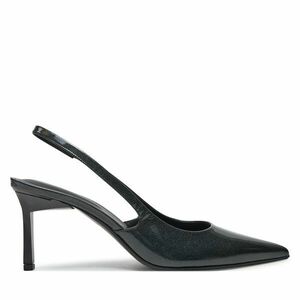 Szandál Calvin Klein Heel Slingback Pump 70 Saff Lth HW0HW02068 Fekete kép