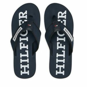 Flip-flops Tommy Hilfiger Patch Hilfiger Beach Sandal FM0FM05024 Sötétkék kép