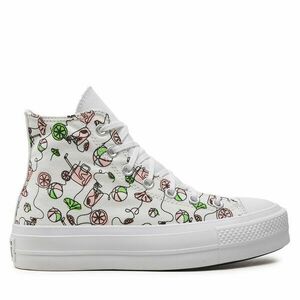 Tornacipő Converse Chuck Taylor All Star Lift Platform Pink Lemonade A07561C Fehér kép