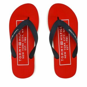 Flip-flops Tommy Hilfiger Rubber Hilfiger Beach Sandal FM0FM04468 Sötétkék kép