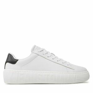 Sportcipők Tommy Jeans Leather Outsole EM0EM01159 Fehér kép