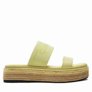 Papucs Calvin Klein Wedge Slide He HW0HW01966 Sárga kép