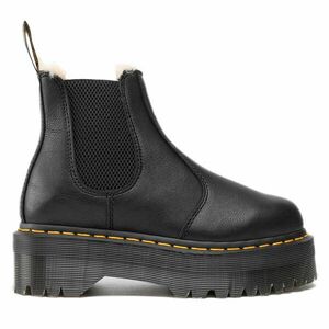 Bokacsizma Dr. Martens 2976 Quad Fl 25635001 Fekete kép