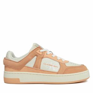 Sportcipők Calvin Klein Jeans Basket Cupsole Low Mix Ml Fad YW0YW01301 Narancssárga kép