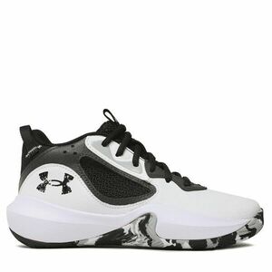 Kosárlabda cipők Under Armour Ua Gs Lockdown 6 3025617-101 Fehér kép