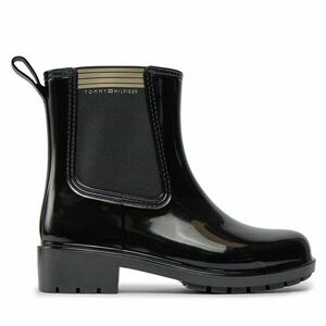 Gumicsizma Tommy Hilfiger Essential Tommy Rainboot FW0FW07760 Fekete kép