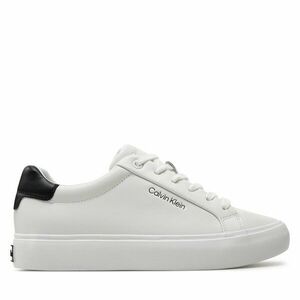 Sportcipők Calvin Klein Vulcanized Lace Up Lth HW0HW02037 Fehér kép