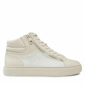 Sportcipők Calvin Klein High Top Lace Up W/Zip Mono HM0HM01046 Bézs kép