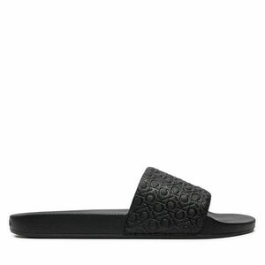 Papucs Calvin Klein Pool Slide Mono HM0HM01517 Fekete kép