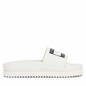 Papucs Tommy Jeans Tjw Elevated Flatform Slide EN0EN02451 Ekru kép