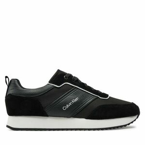 Sportcipők Calvin Klein Low Top Lace Up Mix HM0HM01554 Fekete kép