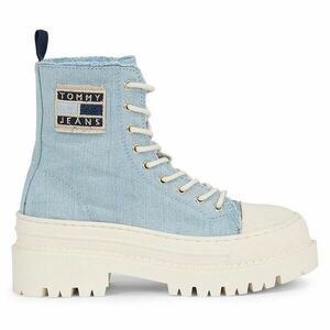 Tornacipő Tommy Jeans Foxing Denim Boot EN0EN02348 Kék kép