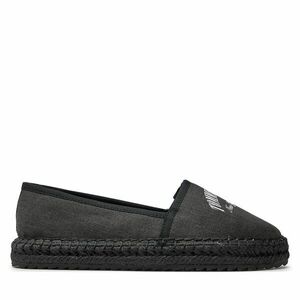 Espadrilles Tommy Jeans Tjw Varsity Espadrille EN0EN02470 Fekete kép