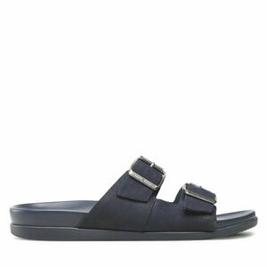 Papucs Tommy Hilfiger Hilfiger Nubuck Buckles Sandal FM0FM04459 Sötétkék kép