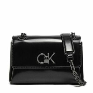 Táska Calvin Klein Re-Lock Sm Shoulder K60K612558 Fekete kép