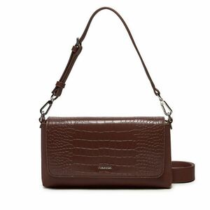 Táska Calvin Klein Ck Must Shoulder Bag_Croco K60K612111 Barna kép