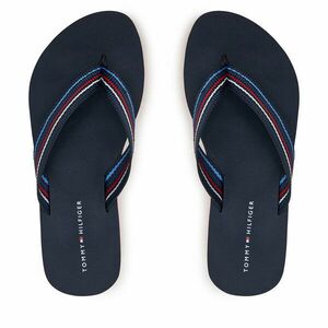 Flip-flops Tommy Hilfiger Wedge Stripes Beach Sandal FW0FW07858 Sötétkék kép