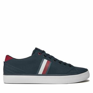 Sportcipők Tommy Hilfiger Th Hi Vulc Low Stripes Mesh FM0FM04946 Kék kép