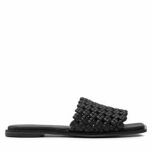 Papucs Calvin Klein Flat Slide Latt HW0HW02143 Fekete kép