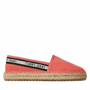 Espadrilles Tommy Jeans Tjw Flatform Webbing Espadrille EN0EN02362 Koral kép