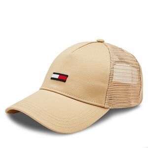 Baseball sapka Tommy Jeans Tjm Elongated Flag Trucker Cap AM0AM12425 Bézs kép