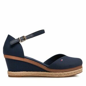 Espadrilles Tommy Hilfiger Basic Closed Toe Mid Wedge FW0FW04787 Sötétkék kép