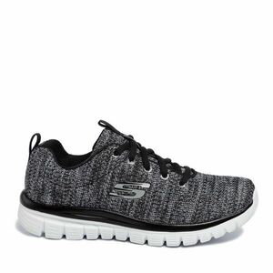 Sportcipők Skechers Twisted Fortune 12614/BKW Szürke kép