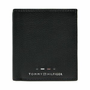 Kisméretű férfi pénztárca Tommy Hilfiger Th Premium Trifold AM0AM12756 Fekete kép