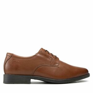 Félcipő Clarks Tilden Plain 261300977 Barna kép