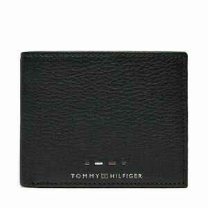 Kisméretű férfi pénztárca Tommy Hilfiger Th Premium Mini Cc Wallet AM0AM12781 Fekete kép