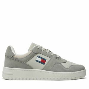 Sportcipők Tommy Jeans Tjm Basket Leather EM0EM01440 Szürke kép