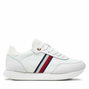 Sportcipők Tommy Hilfiger Essential Runner Global Stripes FW0FW08005 Fehér kép