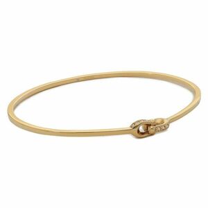 Karkötő Coach Interlock Pave C Bangle Bracelet 37440615GLD710 Arany kép