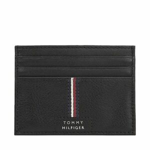 Bankkártya tartó Tommy Hilfiger Th Premium Leather Cc Holder AM0AM12186 Fekete kép