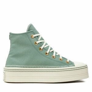 Tornacipő Converse Chuck Taylor All Star Modern Lift Platform Crafted Stitching A07547C Zöld kép