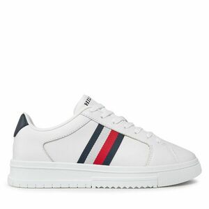 Sportcipők Tommy Hilfiger Supercup Lth Stripes Ess FM0FM04895 Fehér kép