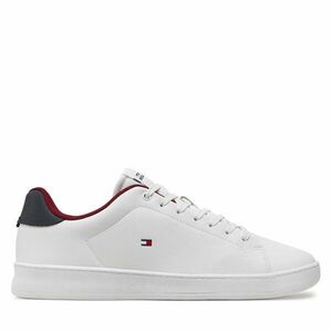 Sportcipők Tommy Hilfiger Court Cupsole Leather Flag FM0FM05451 Fehér kép