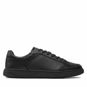 Sportcipők Calvin Klein Low Top Lace Up Lth Perf Mono HM0HM01428 Fekete kép