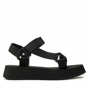 Szandál Calvin Klein Jeans Sandal Velcro Webbing In Mtl YW0YW01480 Fekete kép