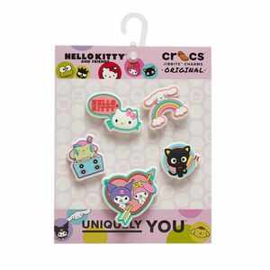 Cipő dekoráció Crocs Hello Kitty 5 Pack 10010556 Színes kép