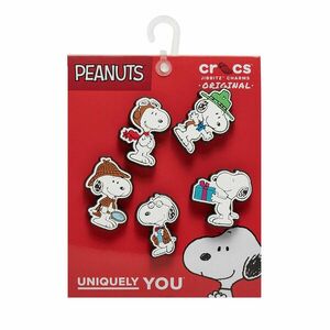 Cipő dekoráció Crocs Jibbitz Peanuts 5pck 10011466 Színes kép