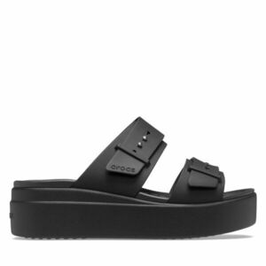 Papucs Crocs Brooklyn Sandal Lowwdg 207431 Fekete kép