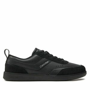 Sportcipők Calvin Klein Low Top Lace Up Lth Mix HM0HM00851 Fekete kép