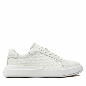 Sportcipők Calvin Klein Low Top Lace Up Lth Mono HM0HM01498 Fehér kép