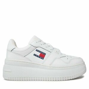 Sportcipők Tommy Jeans Tjw Retro Basket Flatform Ess EN0EN02506 Fehér kép