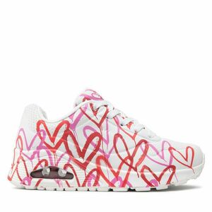 Sportcipők Skechers Uno Spread The Love 155507/WRPK Fehér kép