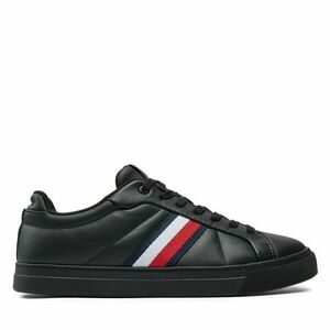 Sportcipők Tommy Hilfiger Icon Court FM0FM05163 Fekete kép