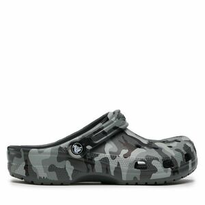 Papucs Crocs Classic Printed Camo Clog 206454 Szürke kép